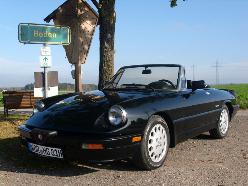 Alfa Romeo Spider Aerodinamica