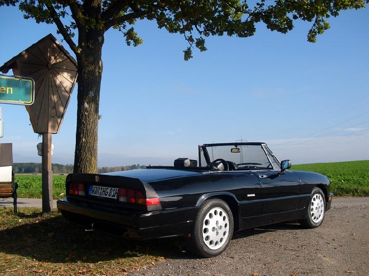 Alfa Romeo Spider Aerodinamica